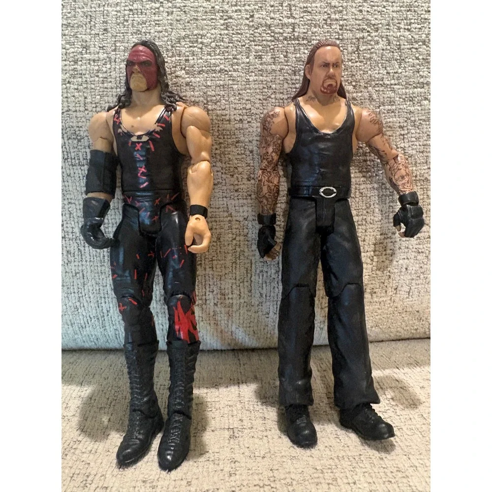 WWE Mattel Brothers of Destruction Kane and Undertaker Action Figure Lot DXG50